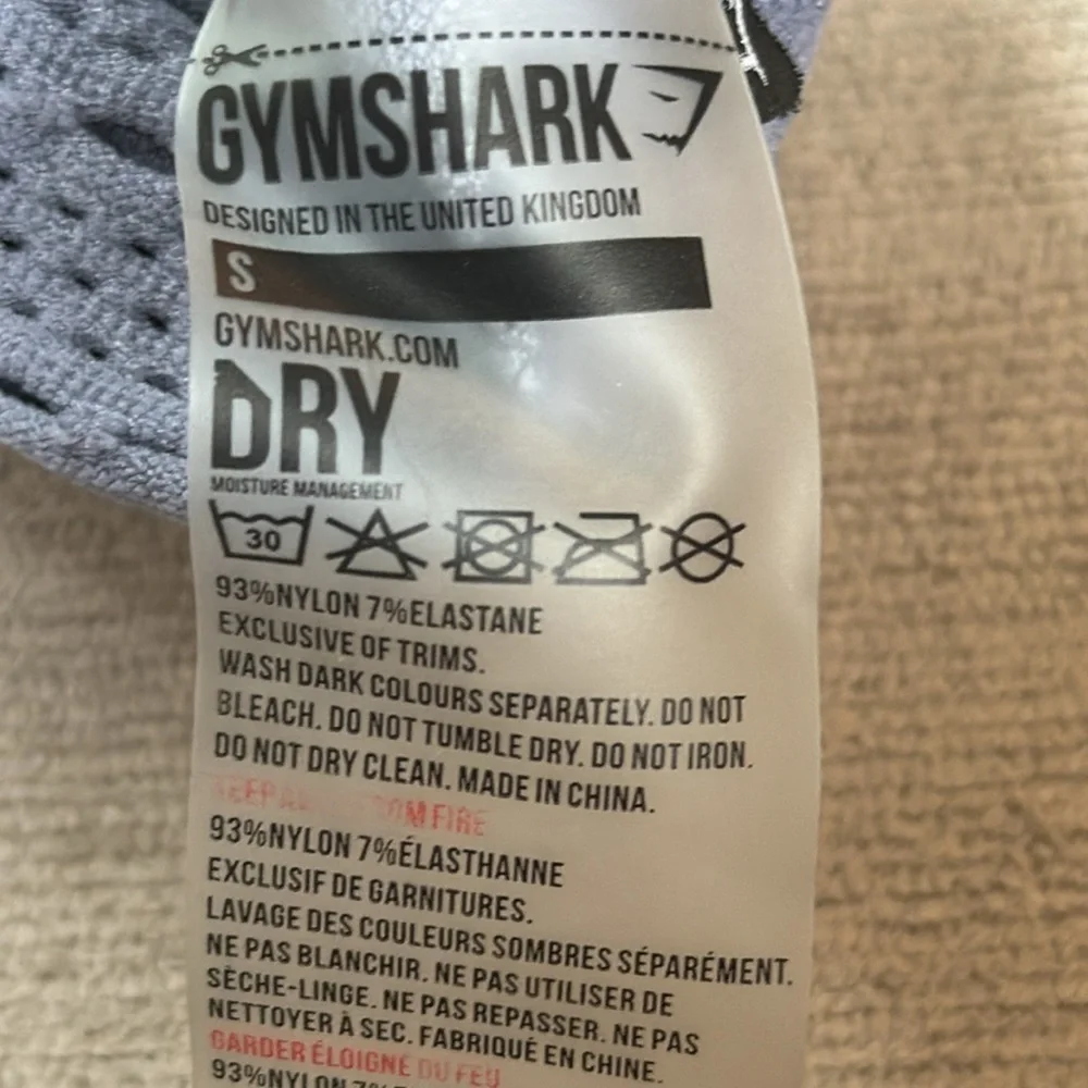Gymshark Energy+ Seamless Cropped Leggings Gray - Picture 10 of 10